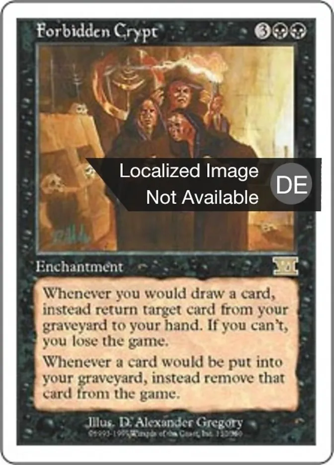 Verbotene Krypta kaufen - Classic Sixth Edition bei TcG Love