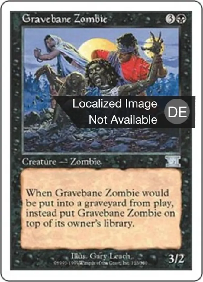 Verfluchter Zombie kaufen - Classic Sixth Edition bei TcG Love