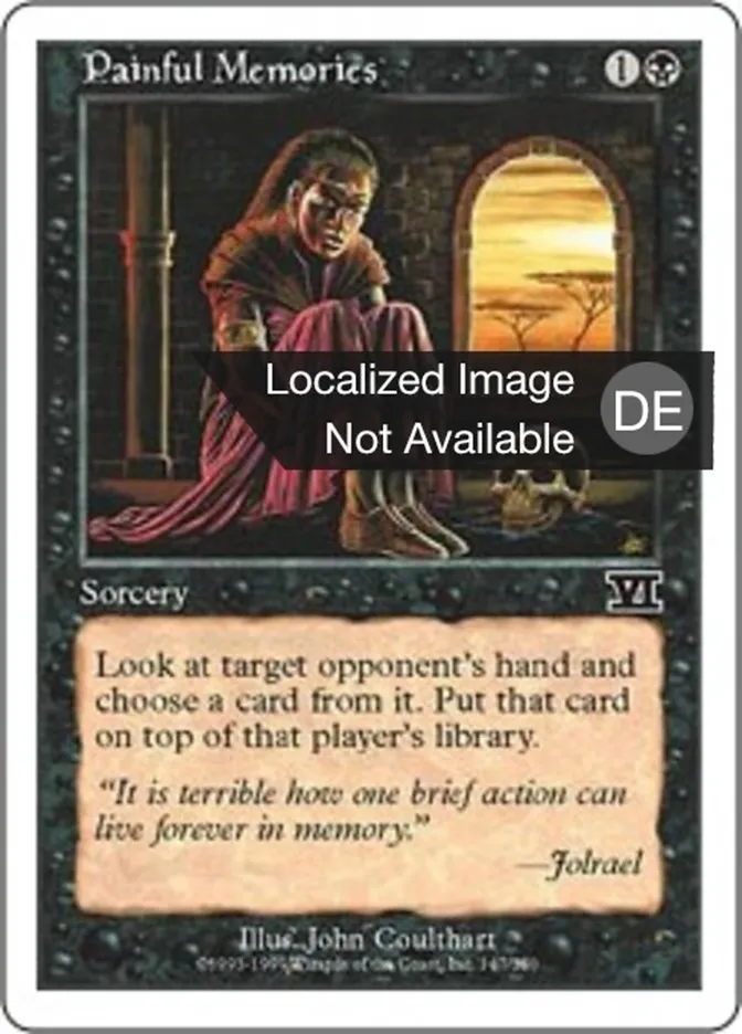 Schmerzhafte Erinnerungen kaufen - Classic Sixth Edition bei TcG Love