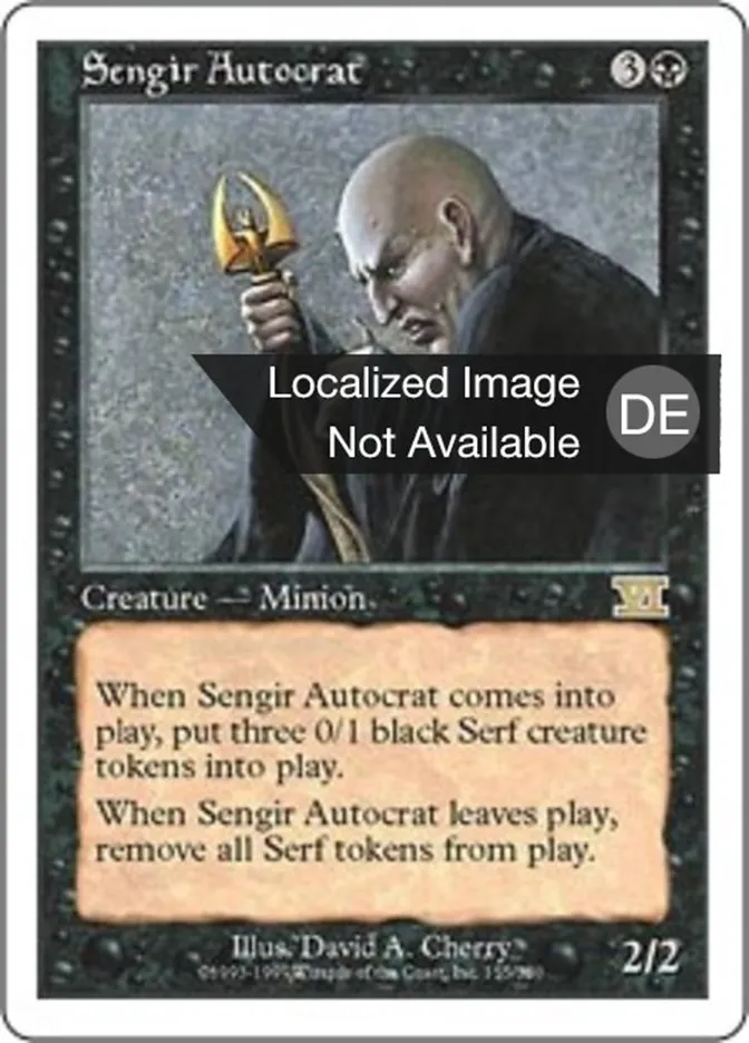 Sengirischer Autokrat kaufen - Classic Sixth Edition bei TcG Love