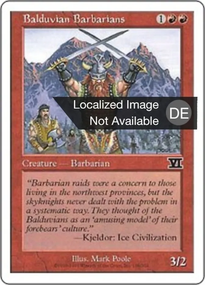 Balduvianische Barbaren kaufen - Classic Sixth Edition bei TcG Love