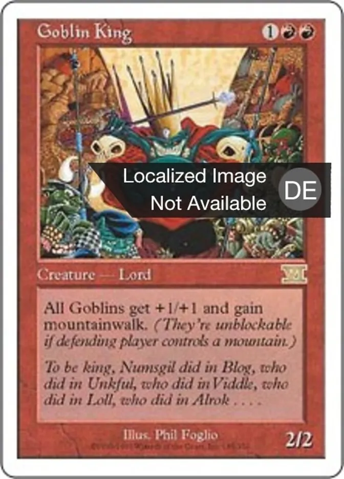 Goblinkönig kaufen - Classic Sixth Edition bei TcG Love