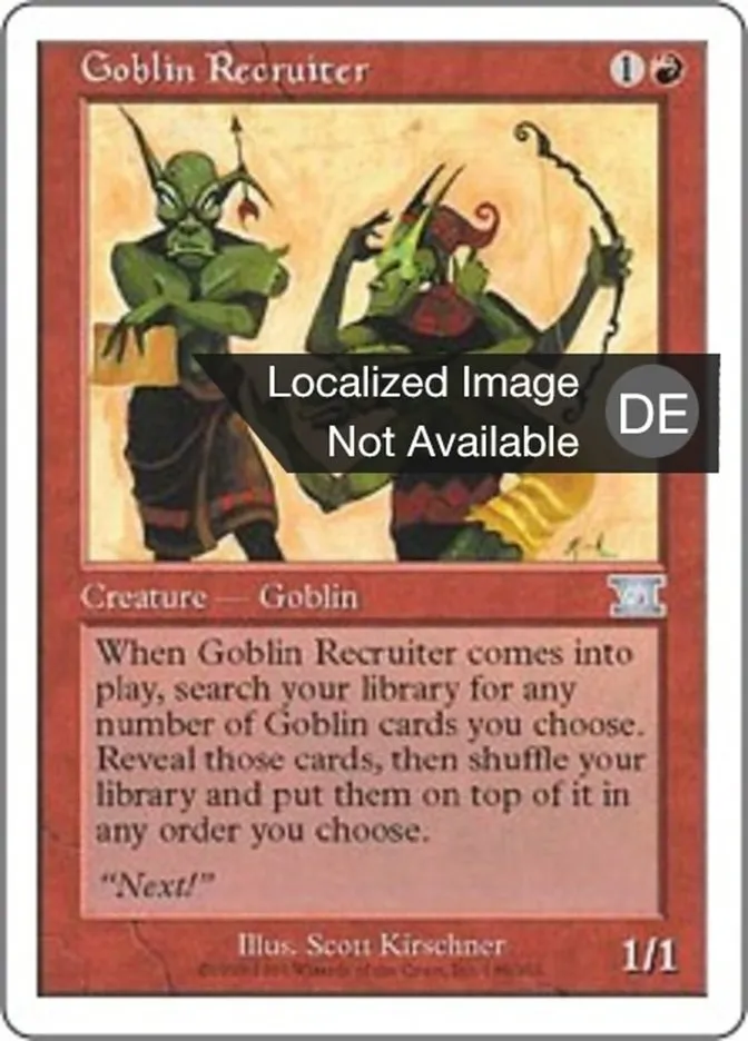Goblin-Anwerber kaufen - Classic Sixth Edition bei TcG Love