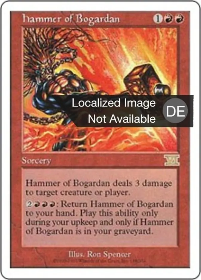 Hammer aus Bogardan kaufen - Classic Sixth Edition bei TcG Love