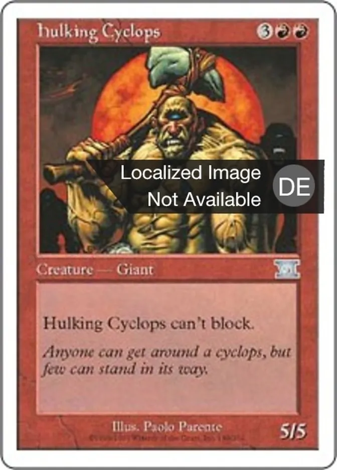 Grobschlächtiger Zyklop kaufen - Classic Sixth Edition bei TcG Love