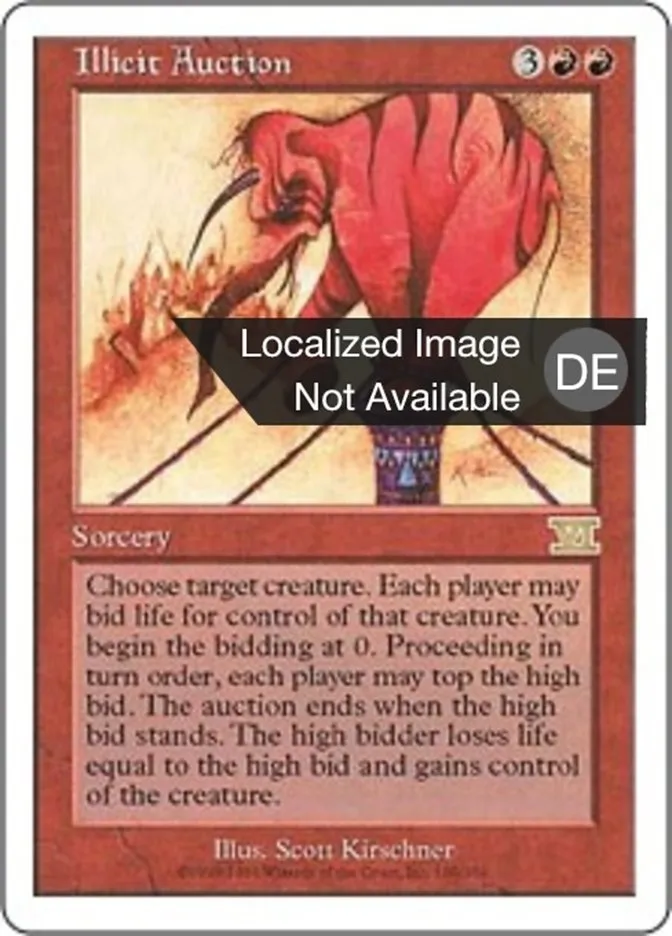 Verbotene Auktion kaufen - Classic Sixth Edition bei TcG Love