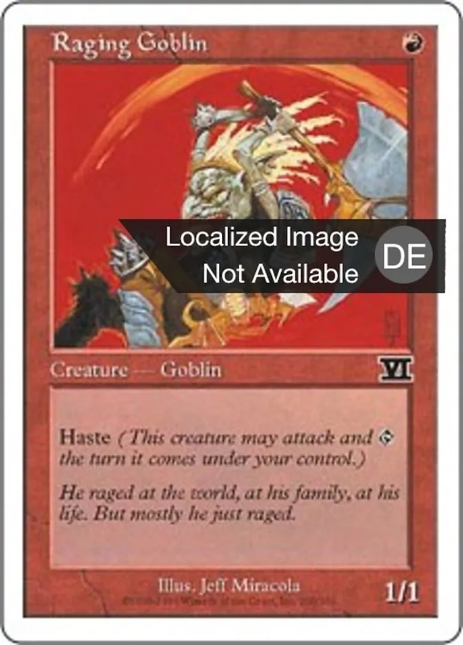 Wütender Goblin kaufen - Classic Sixth Edition bei TcG Love