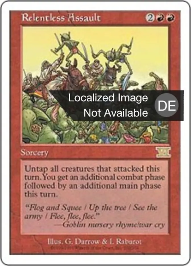 Unnachgiebiger Ansturm kaufen - Classic Sixth Edition bei TcG Love