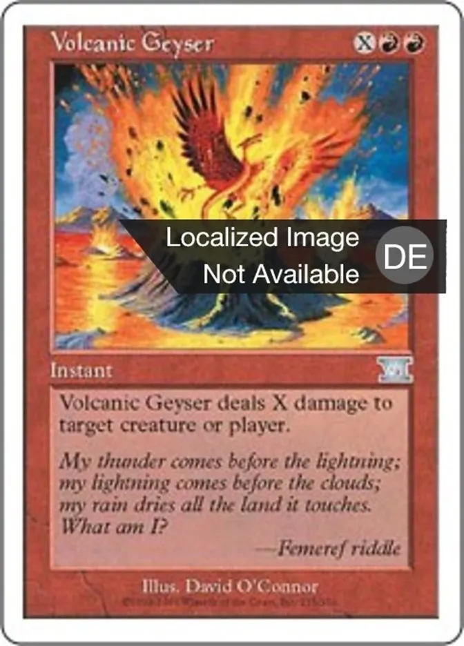 Vulkanischer Geysir kaufen - Classic Sixth Edition bei TcG Love