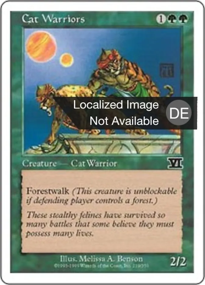 Katzenkrieger kaufen - Classic Sixth Edition bei TcG Love