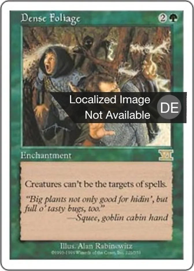 Dichte Belaubung kaufen - Classic Sixth Edition bei TcG Love
