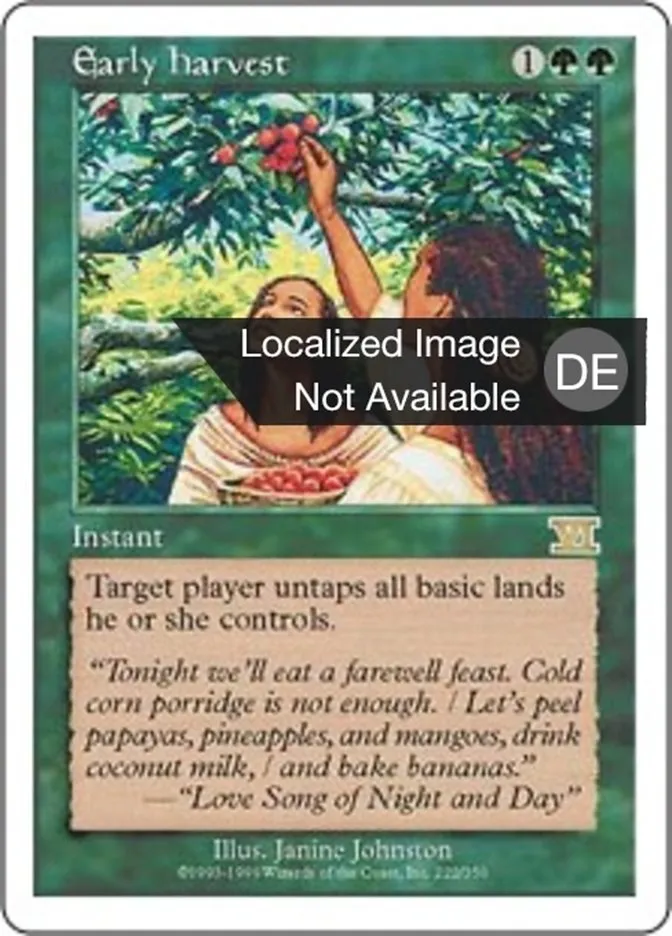 Frühernte kaufen - Classic Sixth Edition bei TcG Love
