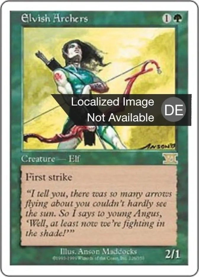 Bogenschützen der Elfen kaufen - Classic Sixth Edition bei TcG Love