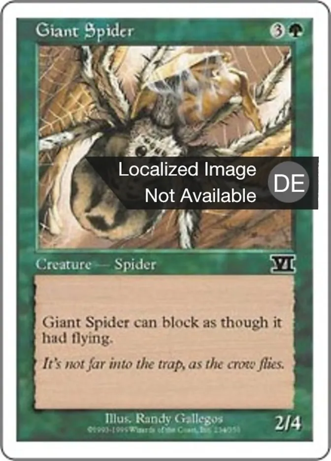 Riesenspinne kaufen - Classic Sixth Edition bei TcG Love