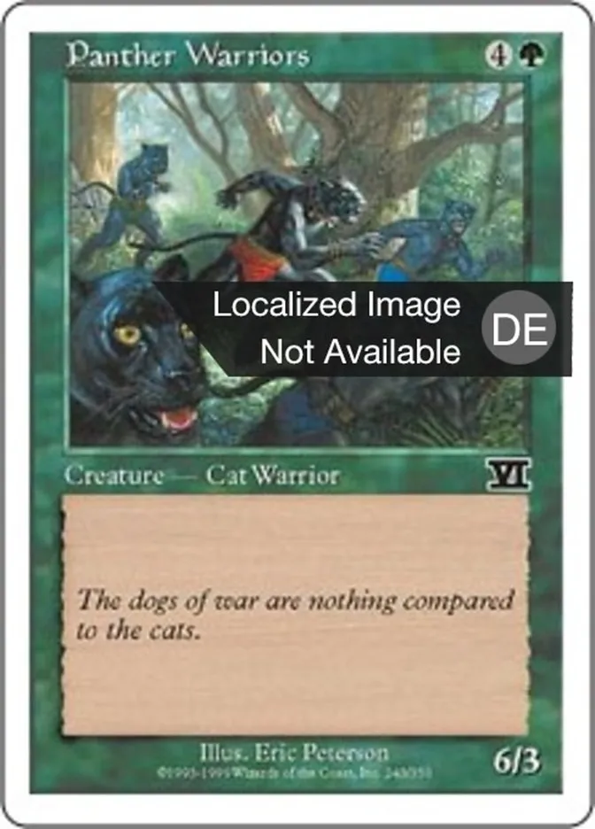 Pantherkrieger kaufen - Classic Sixth Edition bei TcG Love