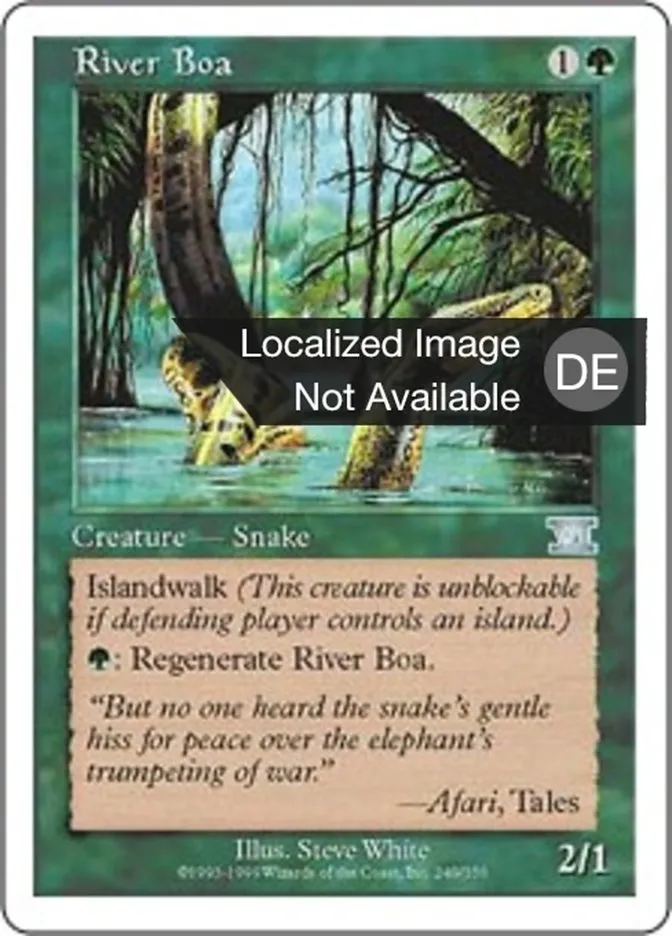 Flußboa kaufen - Classic Sixth Edition bei TcG Love
