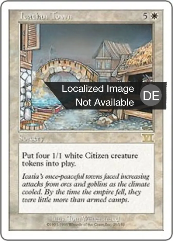 Icatianische Stadt kaufen - Classic Sixth Edition bei TcG Love