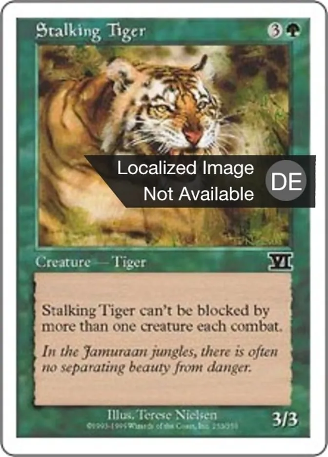 Schleichender Tiger kaufen - Classic Sixth Edition bei TcG Love