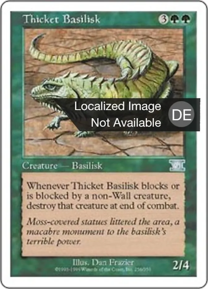 Buschbasilisk kaufen - Classic Sixth Edition bei TcG Love