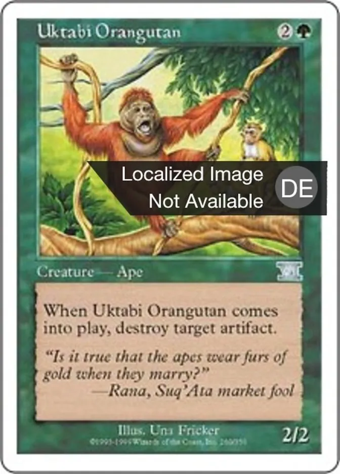 Uktabi-Orangutan kaufen - Classic Sixth Edition bei TcG Love