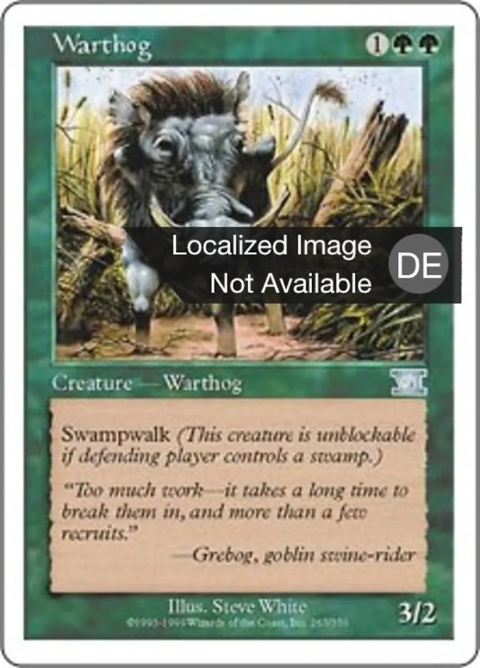 Warzenschwein kaufen - Classic Sixth Edition bei TcG Love