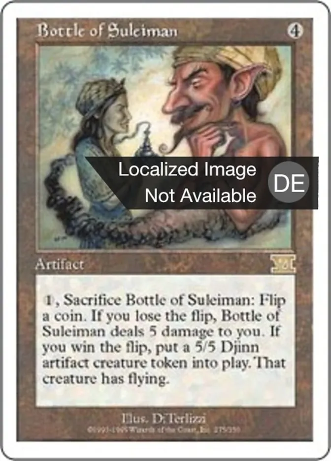 Suleimans Flasche kaufen - Classic Sixth Edition bei TcG Love