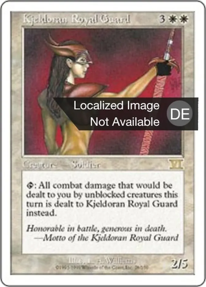 Kjeldoranische Hofgarde kaufen - Classic Sixth Edition bei TcG Love