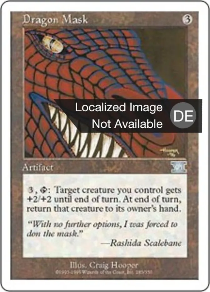 Drachenmaske kaufen - Classic Sixth Edition bei TcG Love