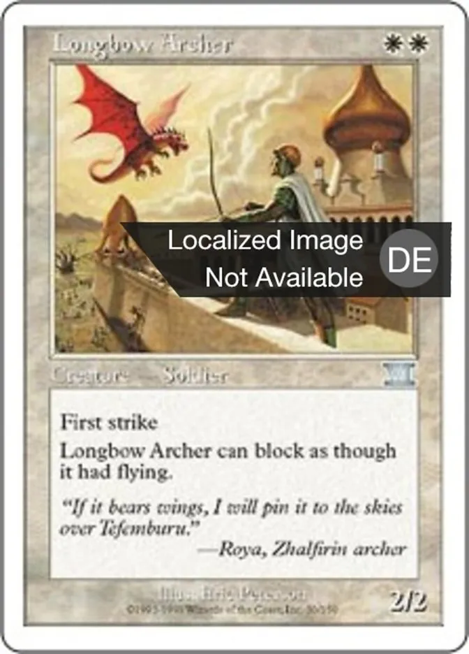 Langbogenschütze kaufen - Classic Sixth Edition bei TcG Love