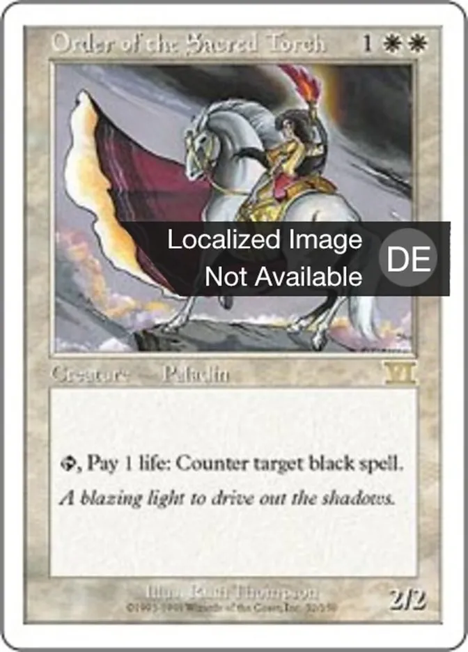 Orden der Heiligen Fackel kaufen - Classic Sixth Edition bei TcG Love