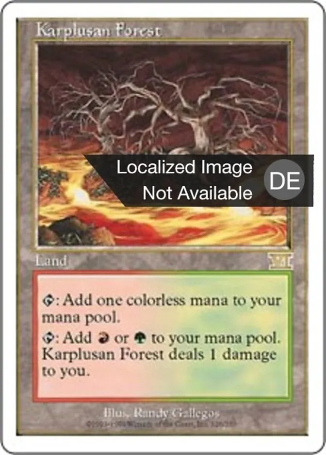 Karplusanischer Wald kaufen - Classic Sixth Edition bei TcG Love