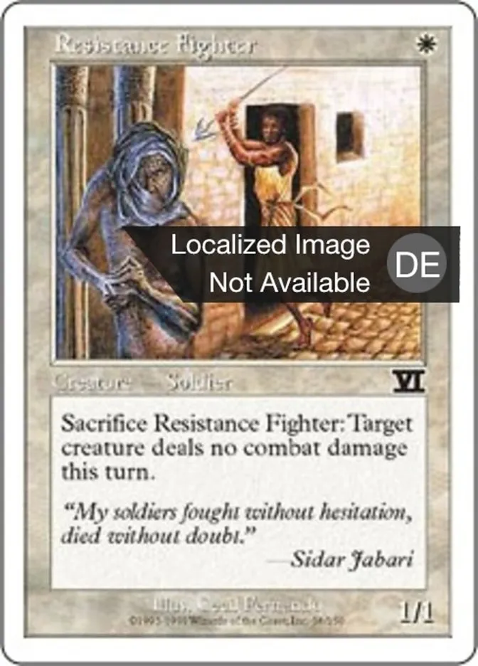 Widerstandskämpfer kaufen - Classic Sixth Edition bei TcG Love