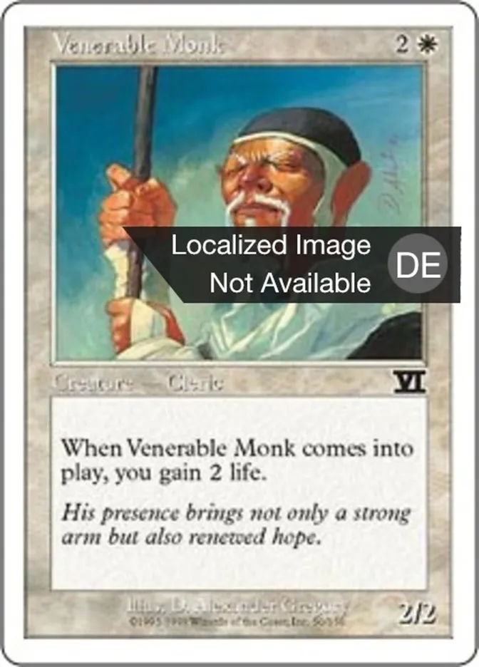 Ehrwürdiger Mönch kaufen - Classic Sixth Edition bei TcG Love