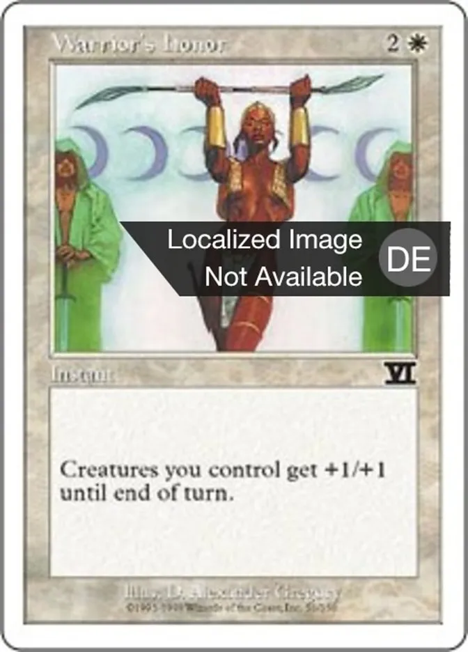 Kriegerehre kaufen - Classic Sixth Edition bei TcG Love