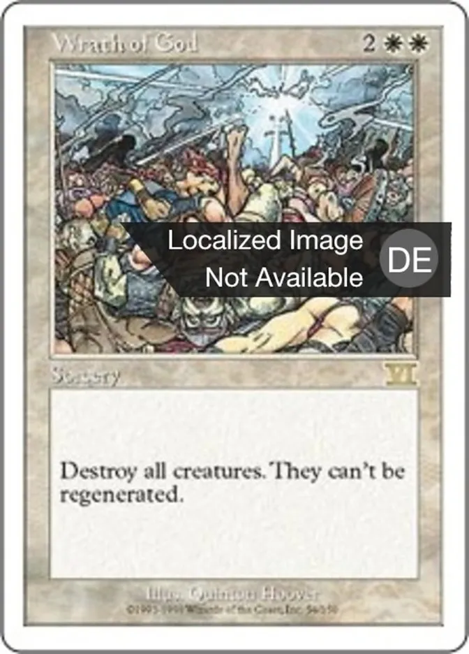 Zorn Gottes kaufen - Classic Sixth Edition bei TcG Love