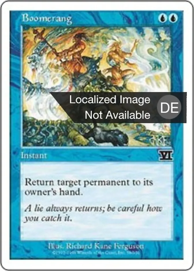 Bumerang kaufen - Classic Sixth Edition bei TcG Love
