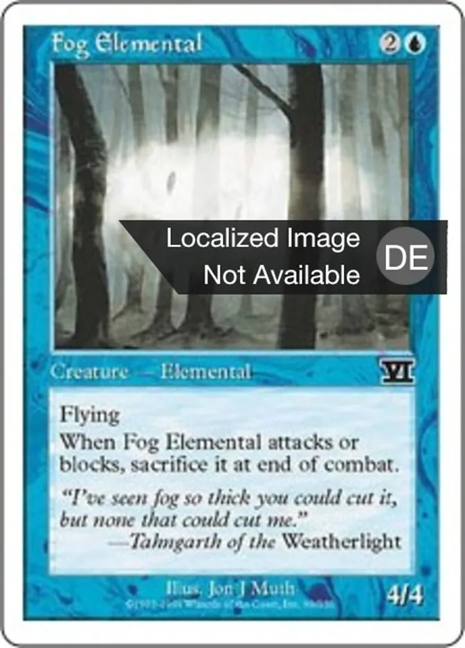Nebelelementar kaufen - Classic Sixth Edition bei TcG Love