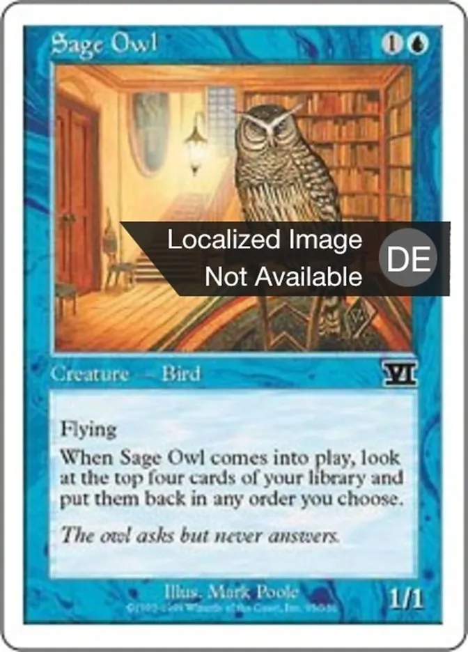 Weise Eule kaufen - Classic Sixth Edition bei TcG Love