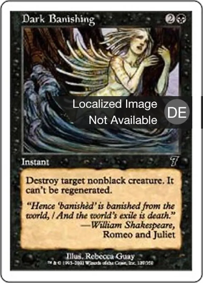 Dunkle Verbannung kaufen - Seventh Edition bei TcG Love