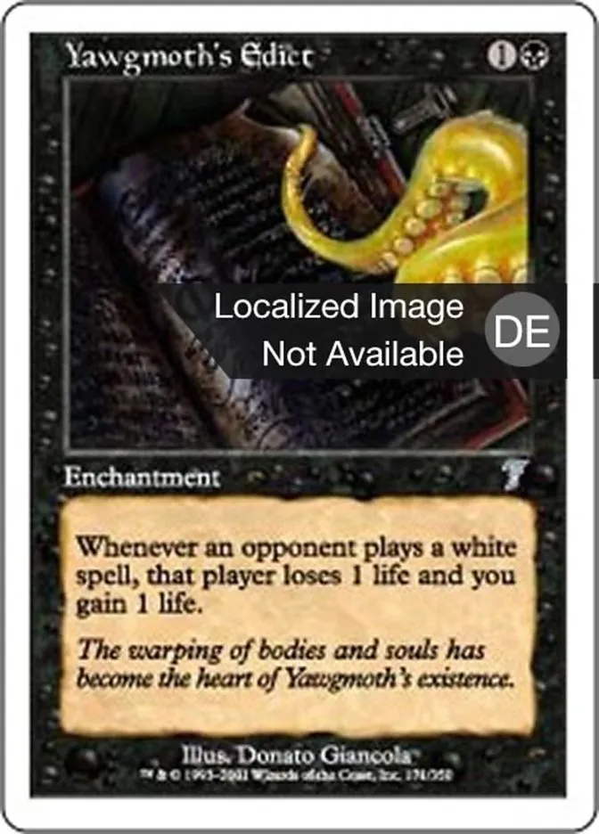 Yawgmoths Edikt kaufen - Seventh Edition bei TcG Love