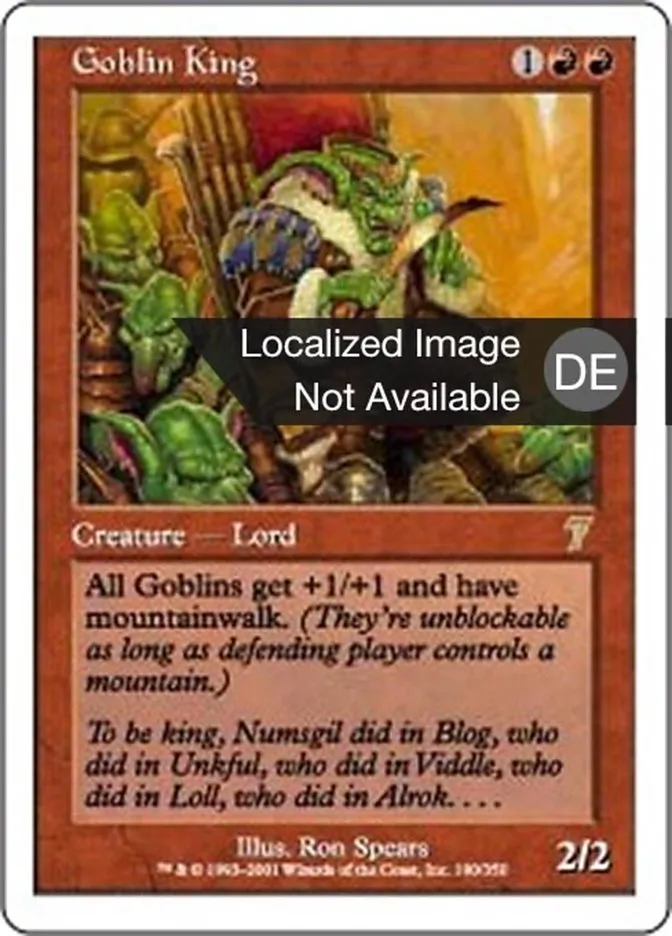 Goblinkönig kaufen - Seventh Edition bei TcG Love