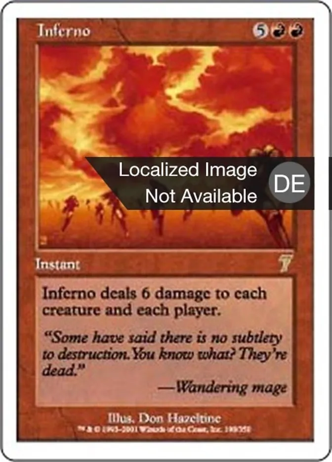 Inferno kaufen - Seventh Edition bei TcG Love