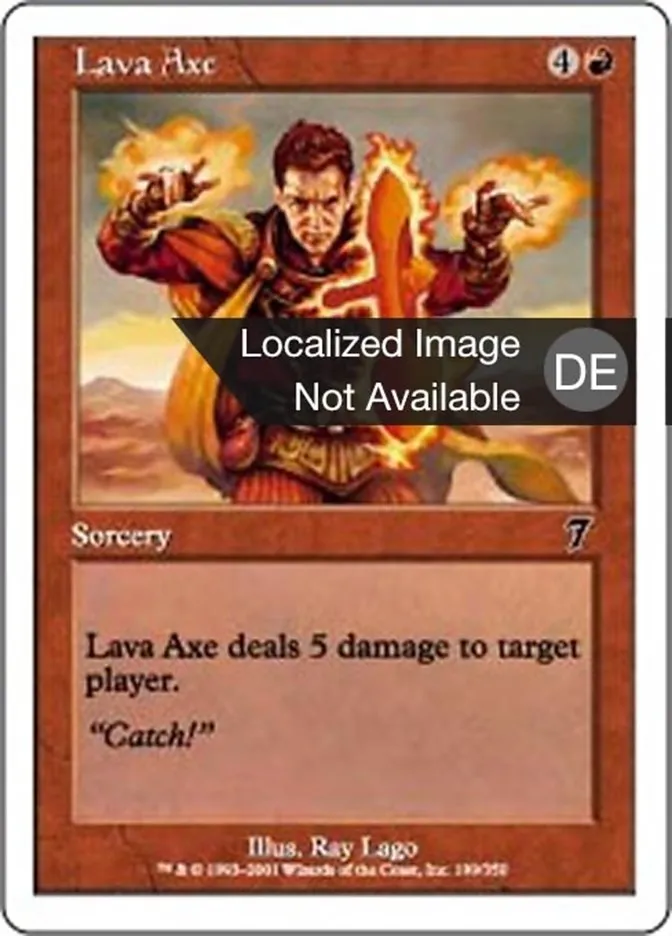 Lavaaxt kaufen - Seventh Edition bei TcG Love