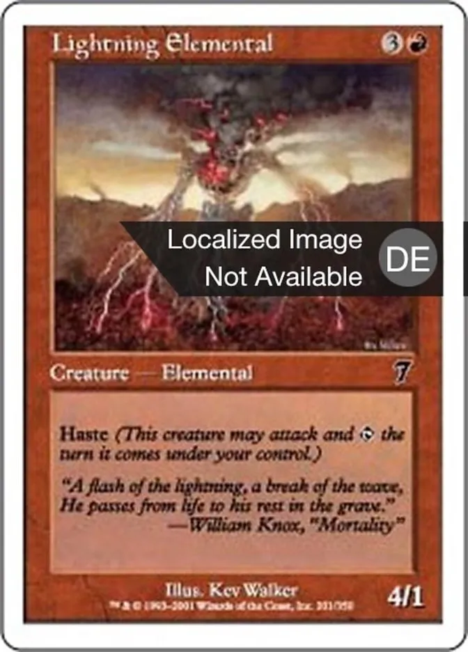 Blitzelementar kaufen - Seventh Edition bei TcG Love