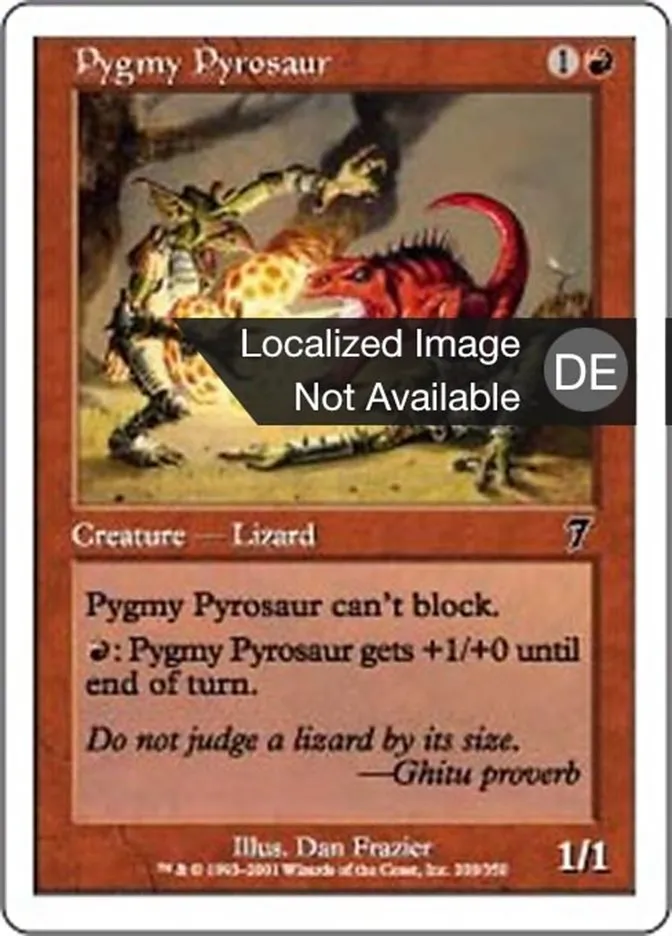 Zwergpyrosaurus kaufen - Seventh Edition bei TcG Love