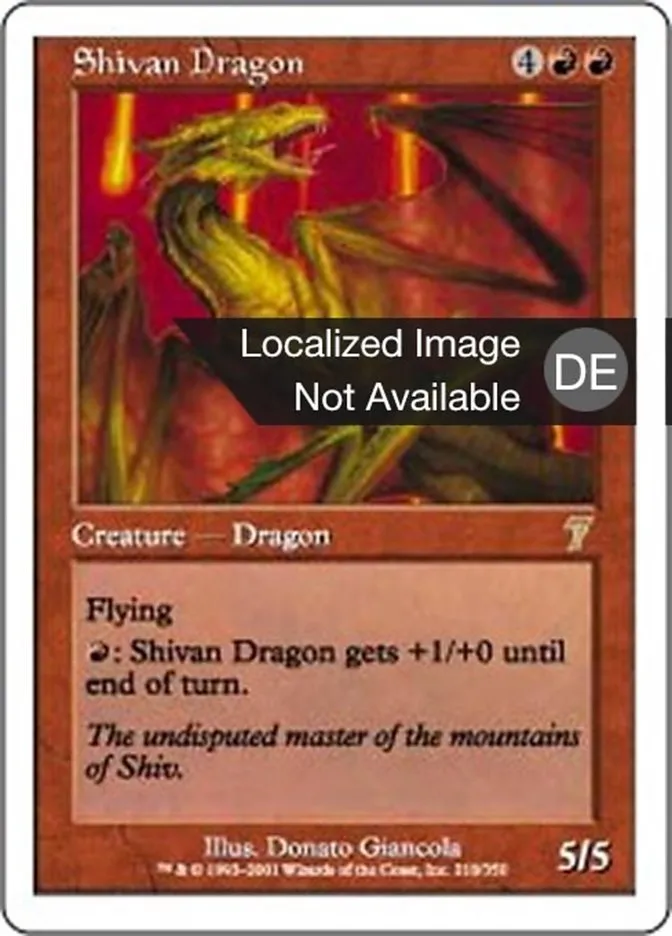Shivan-Drache kaufen - Seventh Edition bei TcG Love