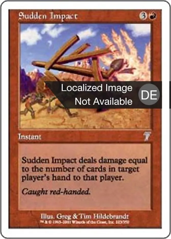 Plötzlicher Aufprall kaufen - Seventh Edition bei TcG Love