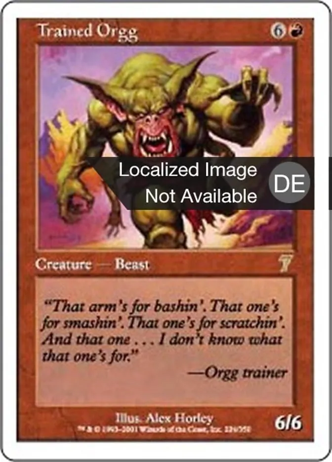 Trainierter Orgg kaufen - Seventh Edition bei TcG Love