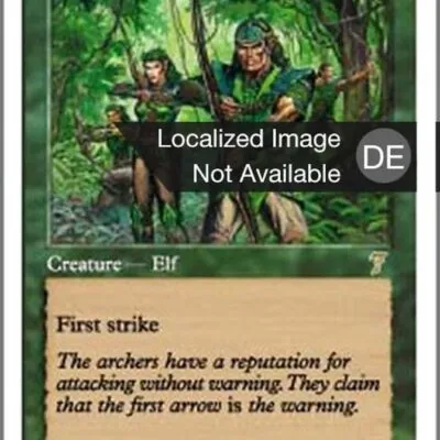 Bogenschützen der Elfen kaufen - Seventh Edition bei TcG Love