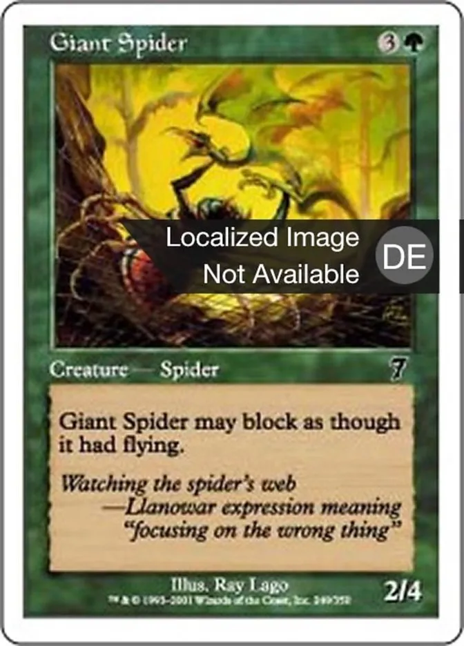 Riesenspinne kaufen - Seventh Edition bei TcG Love